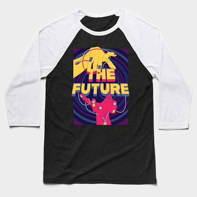 THE FUTURE n Baseball T-Shirt by mrvorana